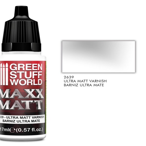 Maxx Matt Varnish - Ultramate - borstel airbrush bescherming verf warhammer 40K