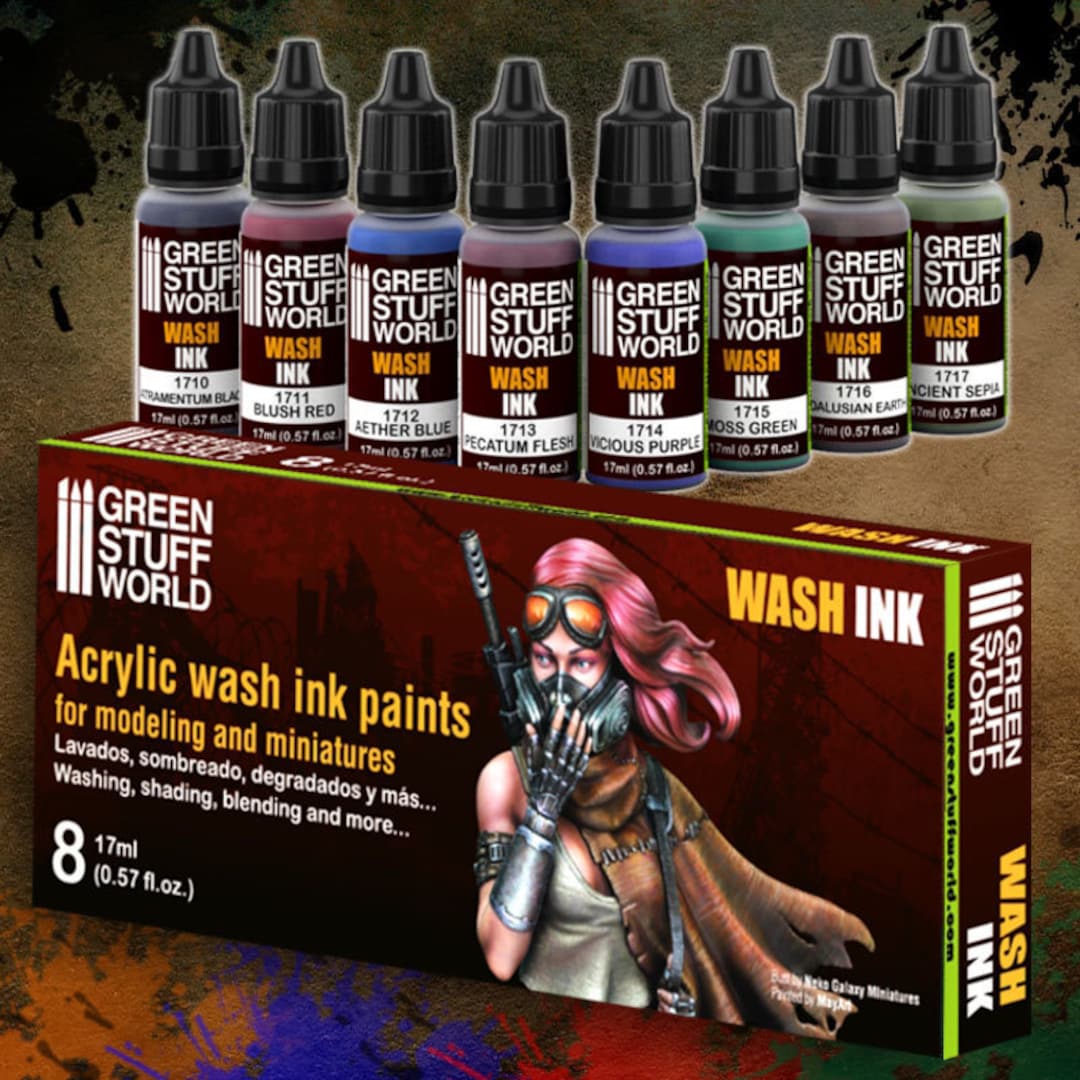 The Army Painter Army Green Warpaint - Acrylic Non-Toxic Heavily Pigmented  Water Based Paint for Tabletop Roleplaying, Boardgames, and Wargames