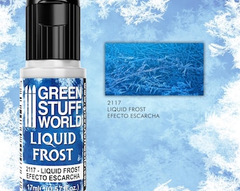 Liquid Frost - frozen effect - snow water effect liquid crystal frost compatible with Wh , AOS, 9age miniatures