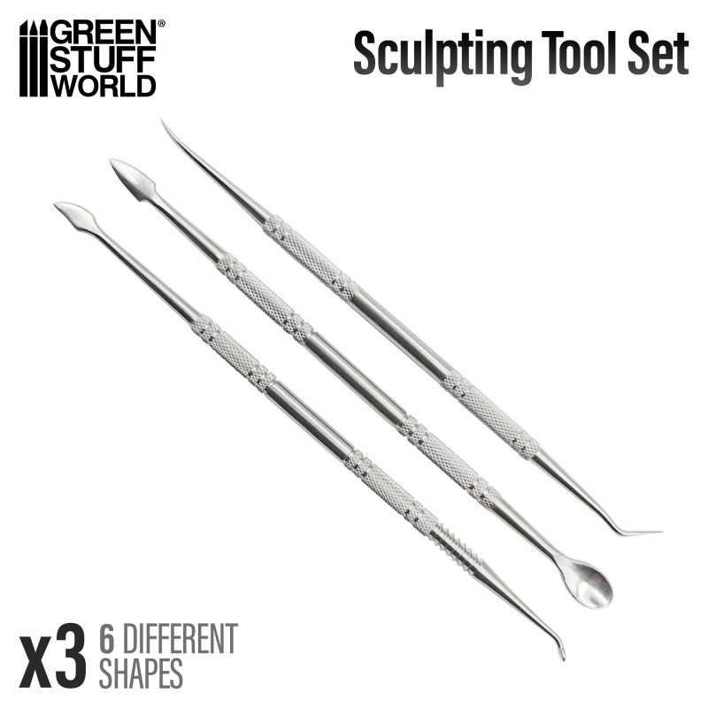 16pcs Stainless Steel Wax Carving Tool Set Soap Clay Modelling Sculpting  Dental