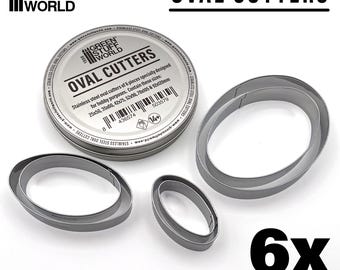 Oval Cutters for Bases - Create your own bases - compatible with Wargames Wargaming Fantasy