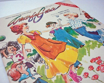 Singers Edition Amazing Grace Songs By Karen Dean Greg Nelson Vintage 80s