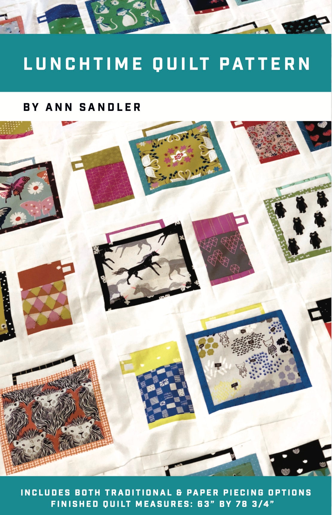 Lunchtime Quilt PDF Pattern Lunchtime Quilt PDF Pattern