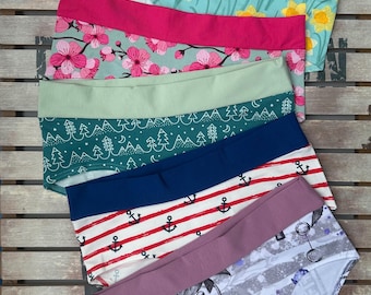 5+1 FREE - organic cotton women underwear - soft and comfortable panties - pls choose the colors (I will message you the options)