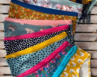 5+1 FREE - organic cotton women underwear - soft and comfortable panties - pls choose the colors (I will message you the options)
