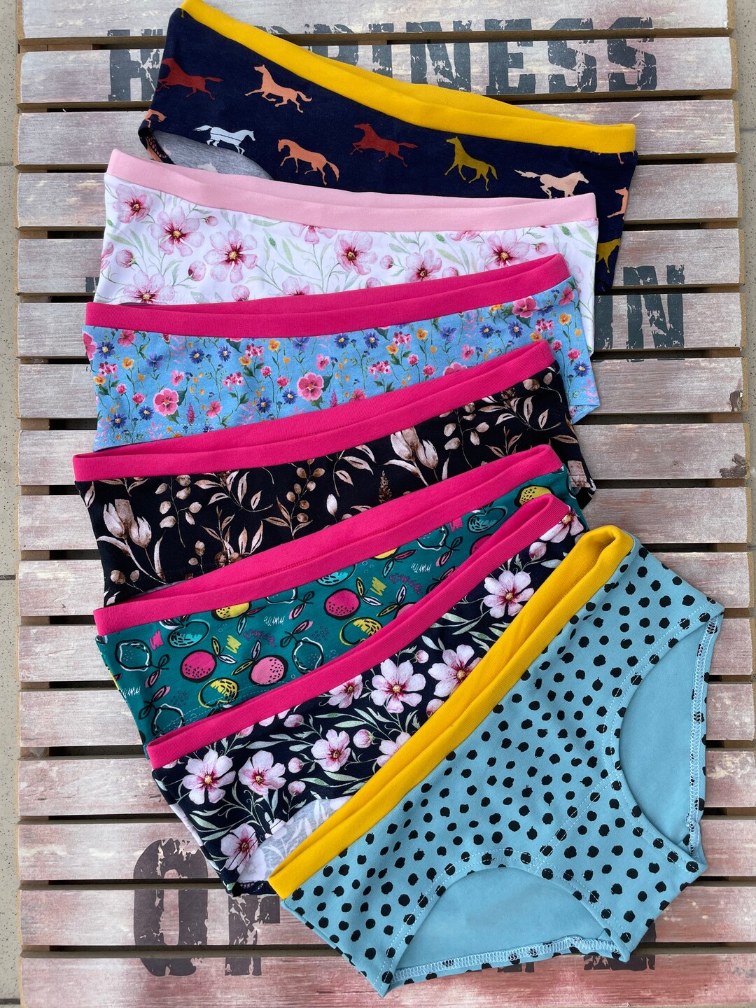 10 Panties Pack 10 Panties of Your Choice Organic Cotton Ladies Panties