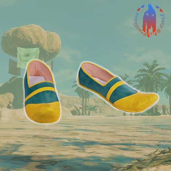 LOZ BOTW Gerudo Link Slippers