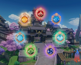 GI Inazuma Visions