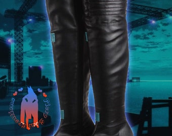 Vocaloid Miku Boots