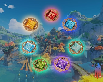 GI Liyue Visions