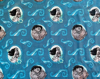Disney Moana & Maui 100% Baumwollstoff