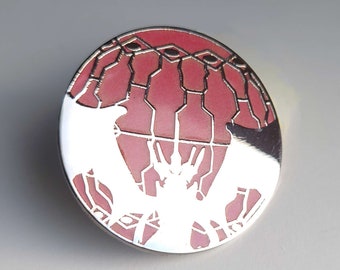 Release: The Unending Coil of Bahamut Enamel Pin