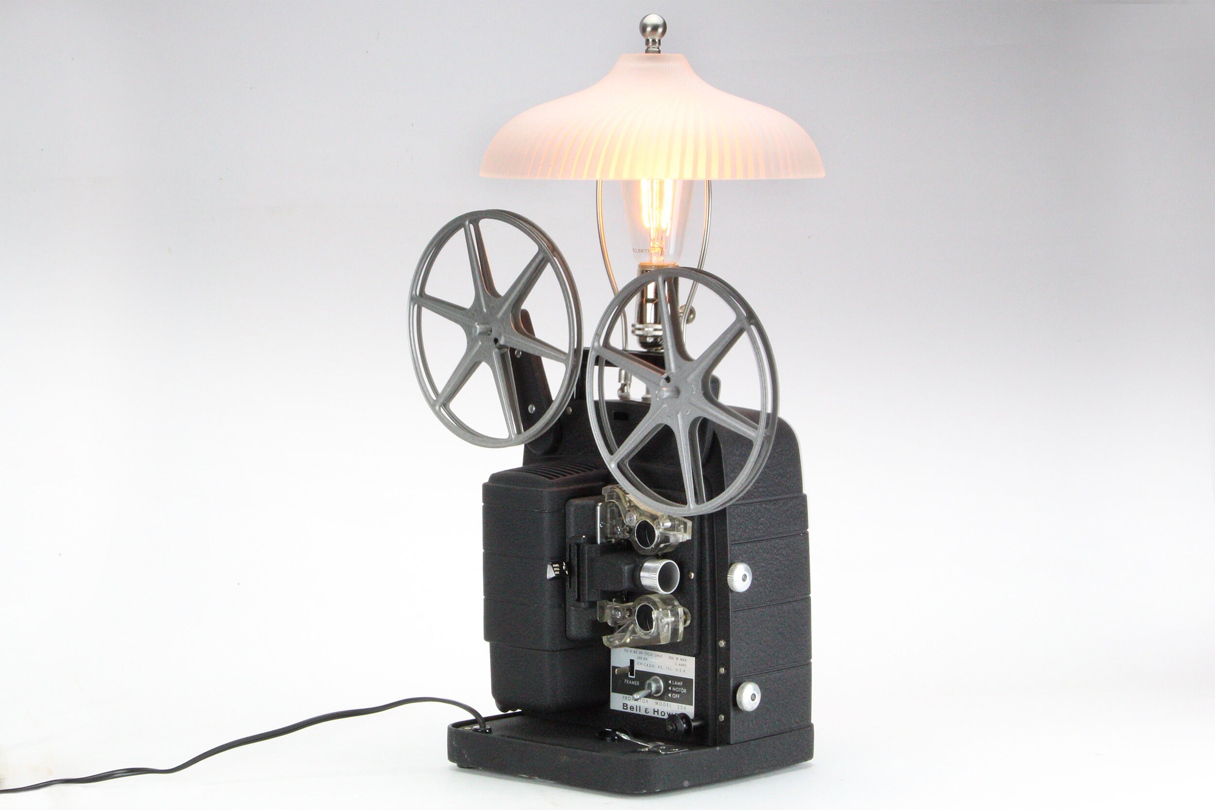 Retro Bell & Howell Model 256 Auto Load 8mm Projector Desk Etsy