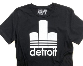 Camiseta detroit renaissance. Ren Cen Detroit, Parodia, Logotipo de Trefoil, Moda de los 90, Logotipo de parodia, Camisa divertida de Detroit, Detroit Michigan