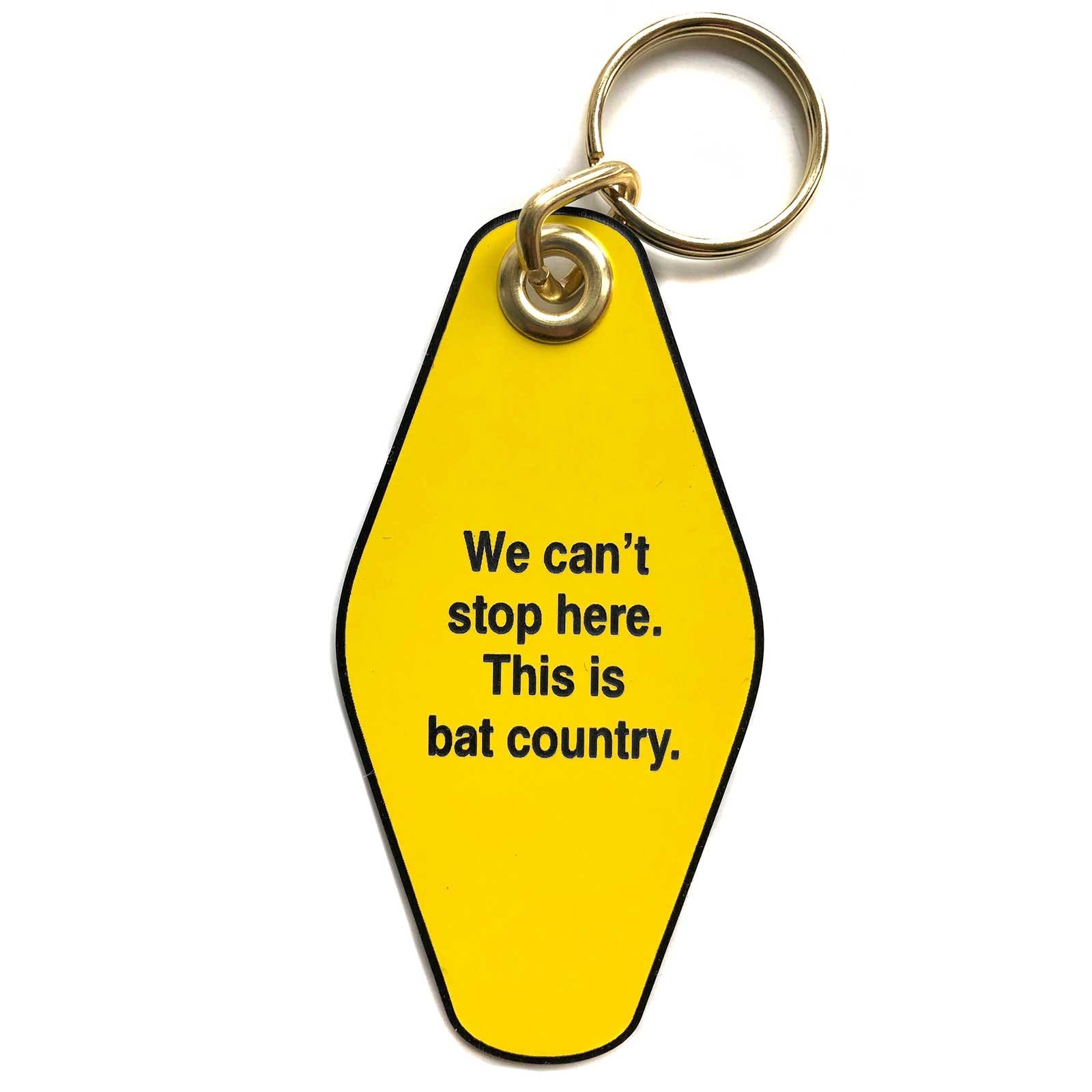 Hunter S. Thompson Keychain. Fear and Loathing in Las Vegas, Motel St…