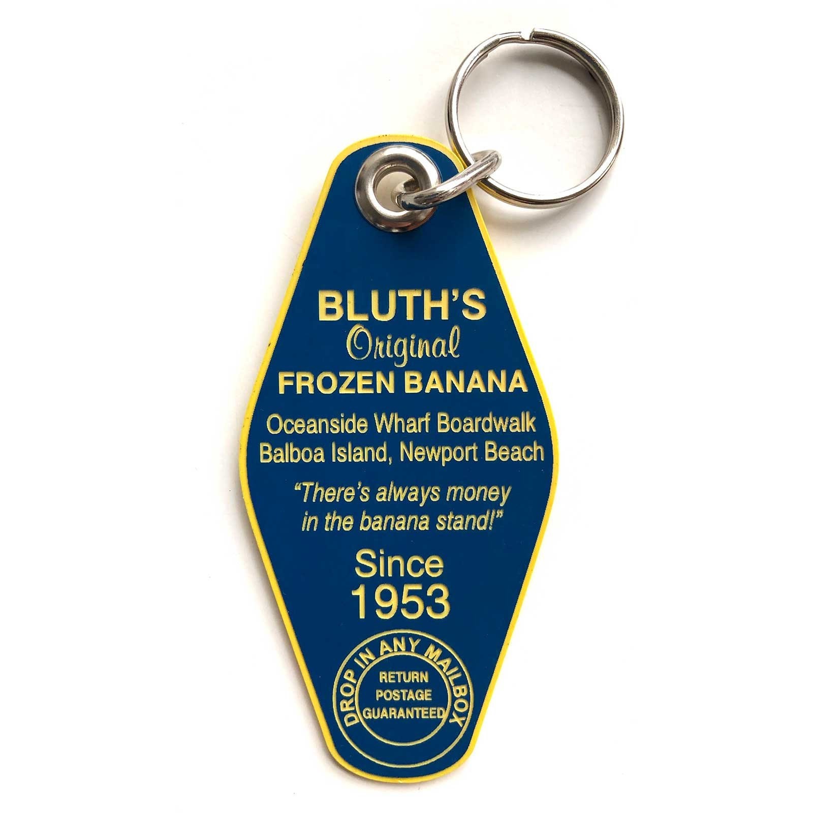 Arrested Development Inspired Keychain. Bluth’s Original Frozen Banan…