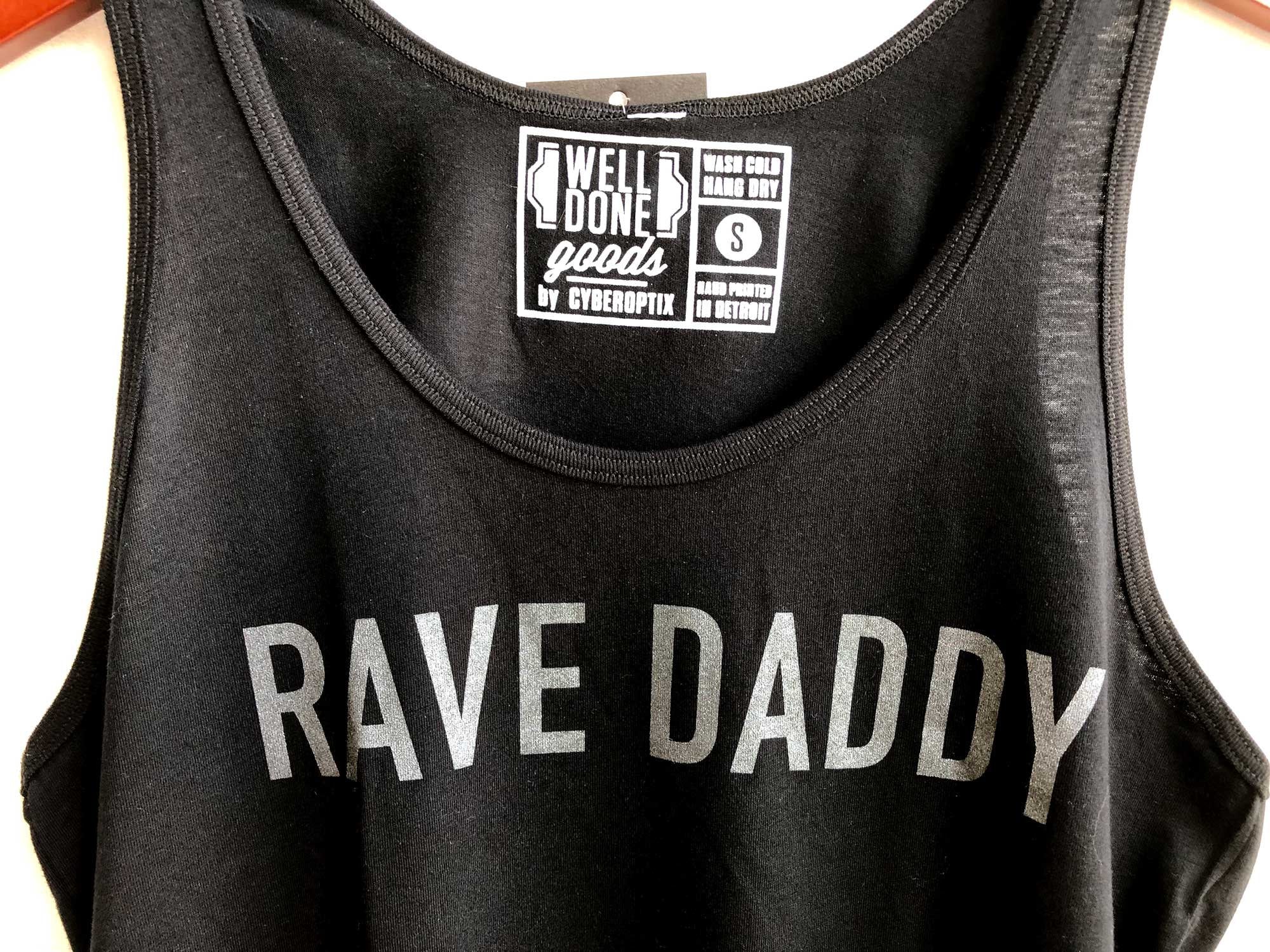 Rave Daddy Tank Top. Festival Clothing 