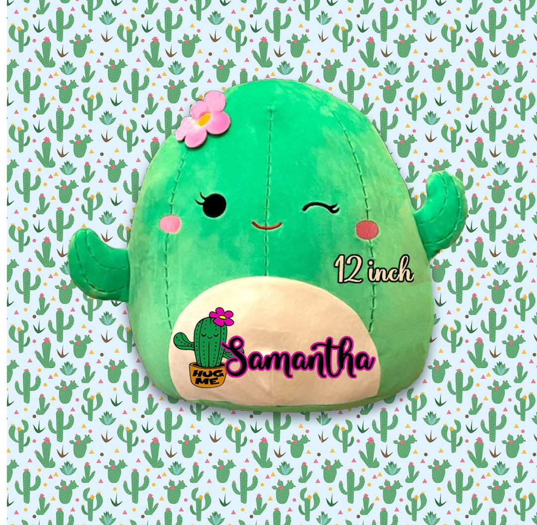 Custom 12 Inch Cactus Squishmallow: Personalized Plush Toy - Etsy