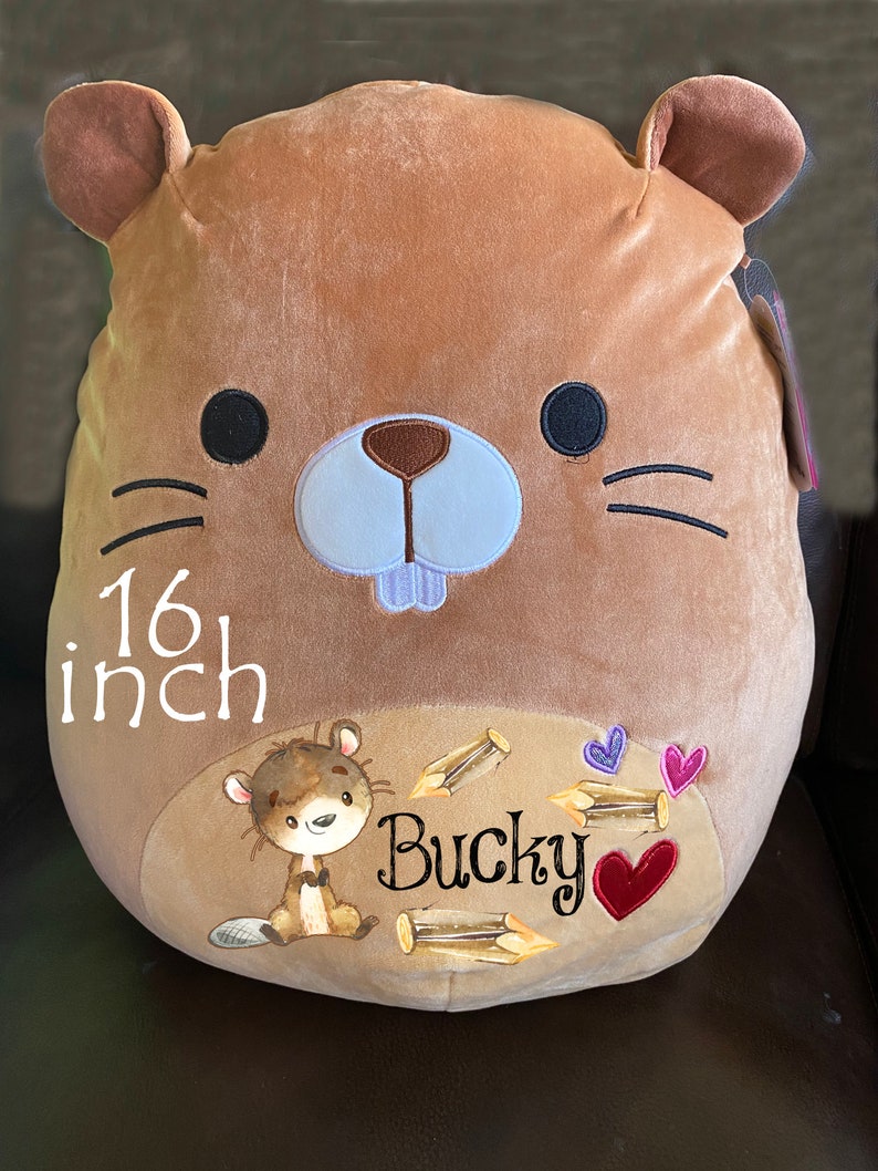 CUSTOMIZED STRAWBERRY Squishmallow pillow Personalized Etsy