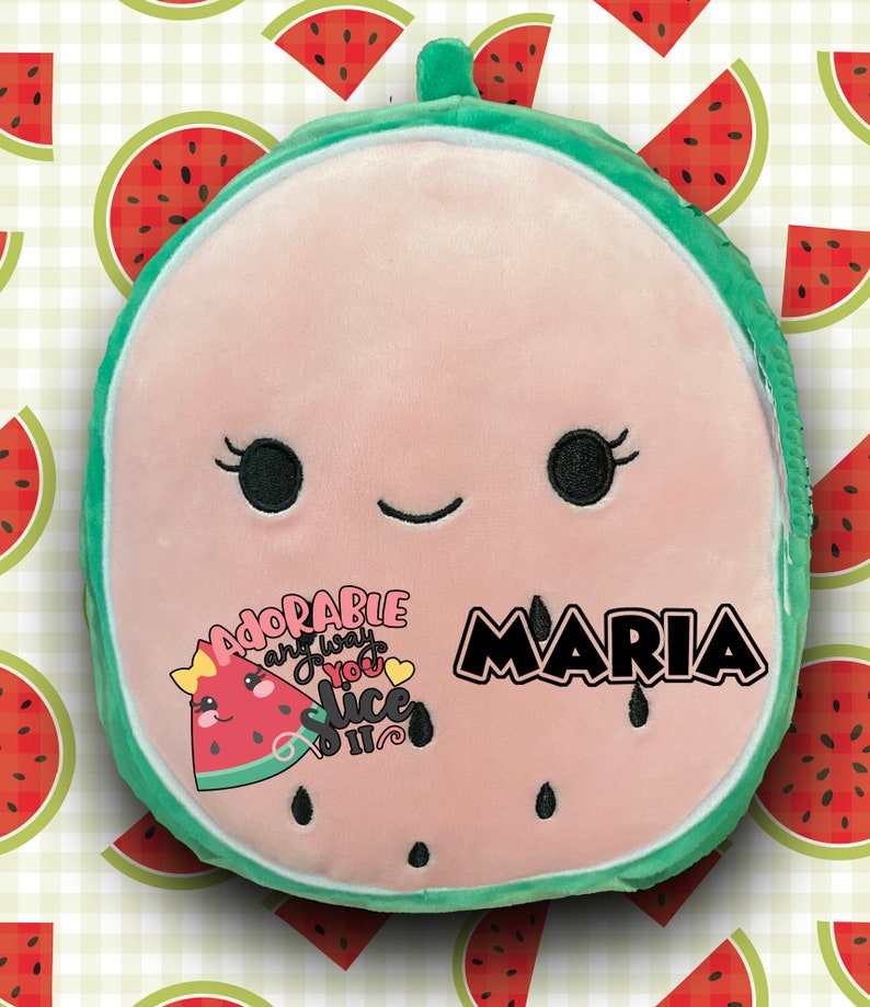 Custom Watermelon Squishmallow Pillow Personalized KellyToy | Etsy