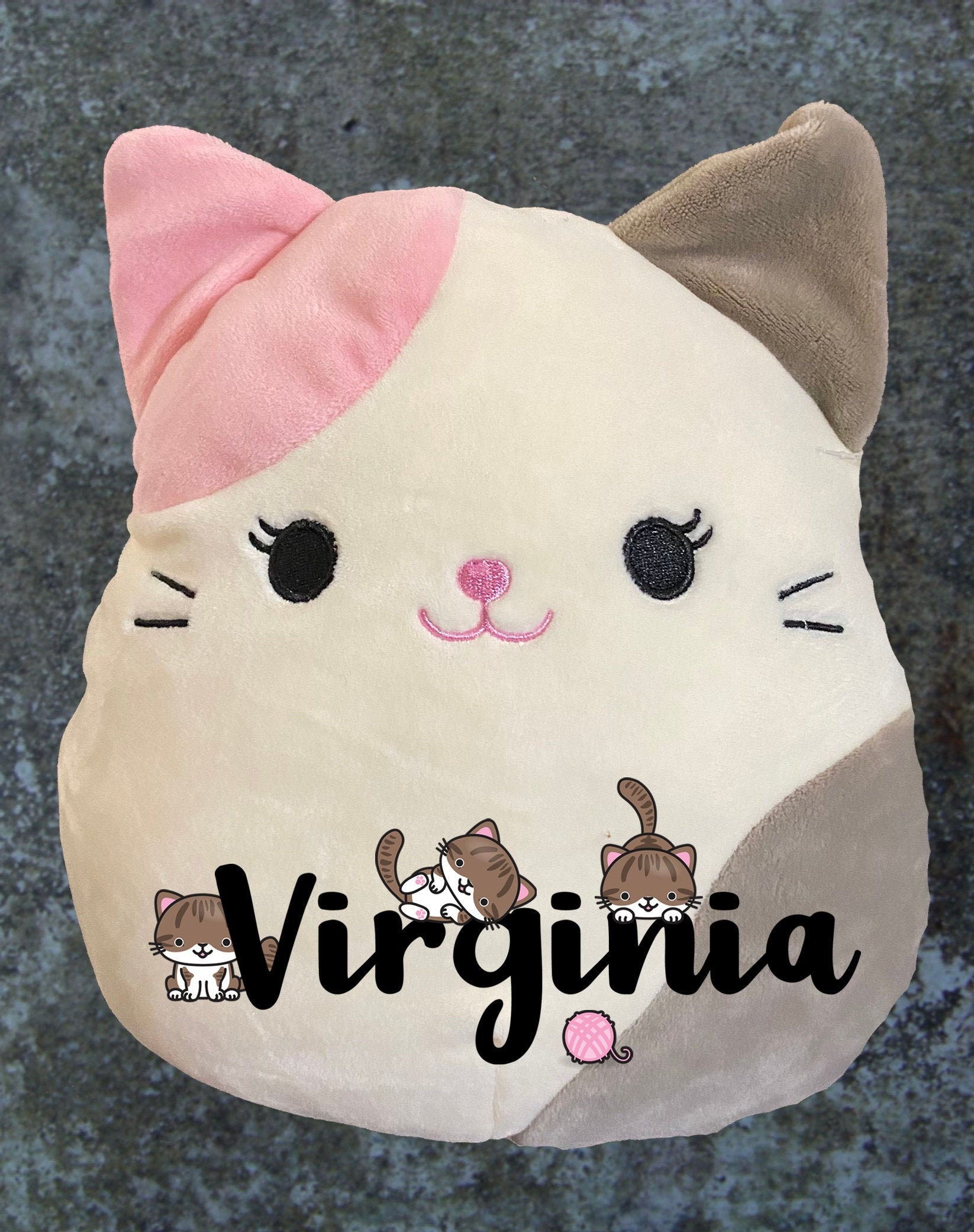squishmallow cat pillow