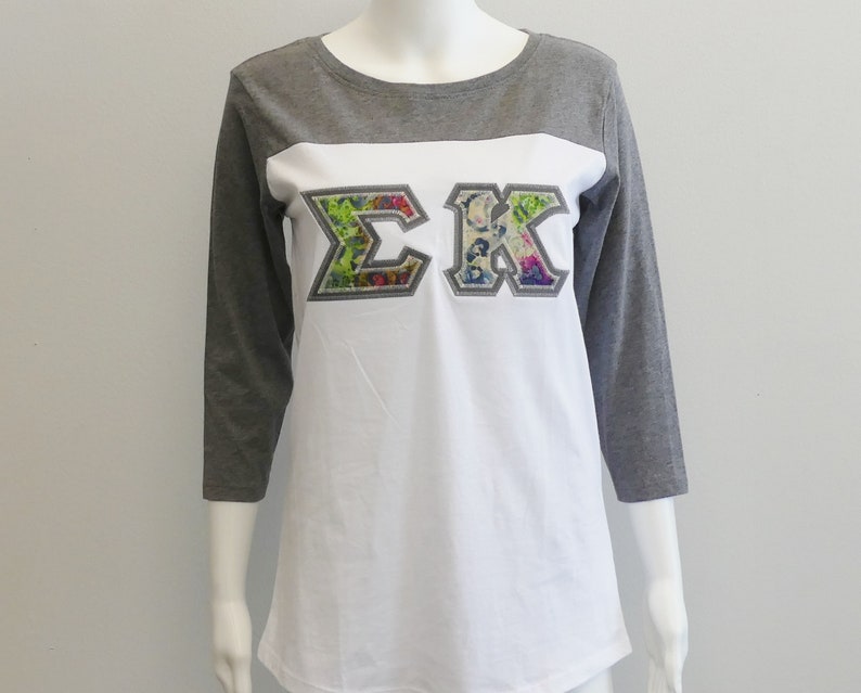 sigma kappa letter shirts