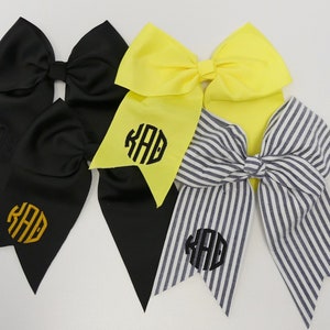 Kappa Alpha Theta Monogrammed Hair Bows