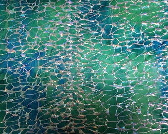 Foil jersey, printed, water, mermaid, dance sports