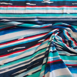 Jersey, cotton jersey, striped