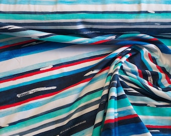 Jersey, cotton jersey, striped