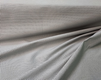 Cotton, trouser fabric, costume fabric, houndstooth