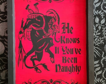 Krampus Wall Decor