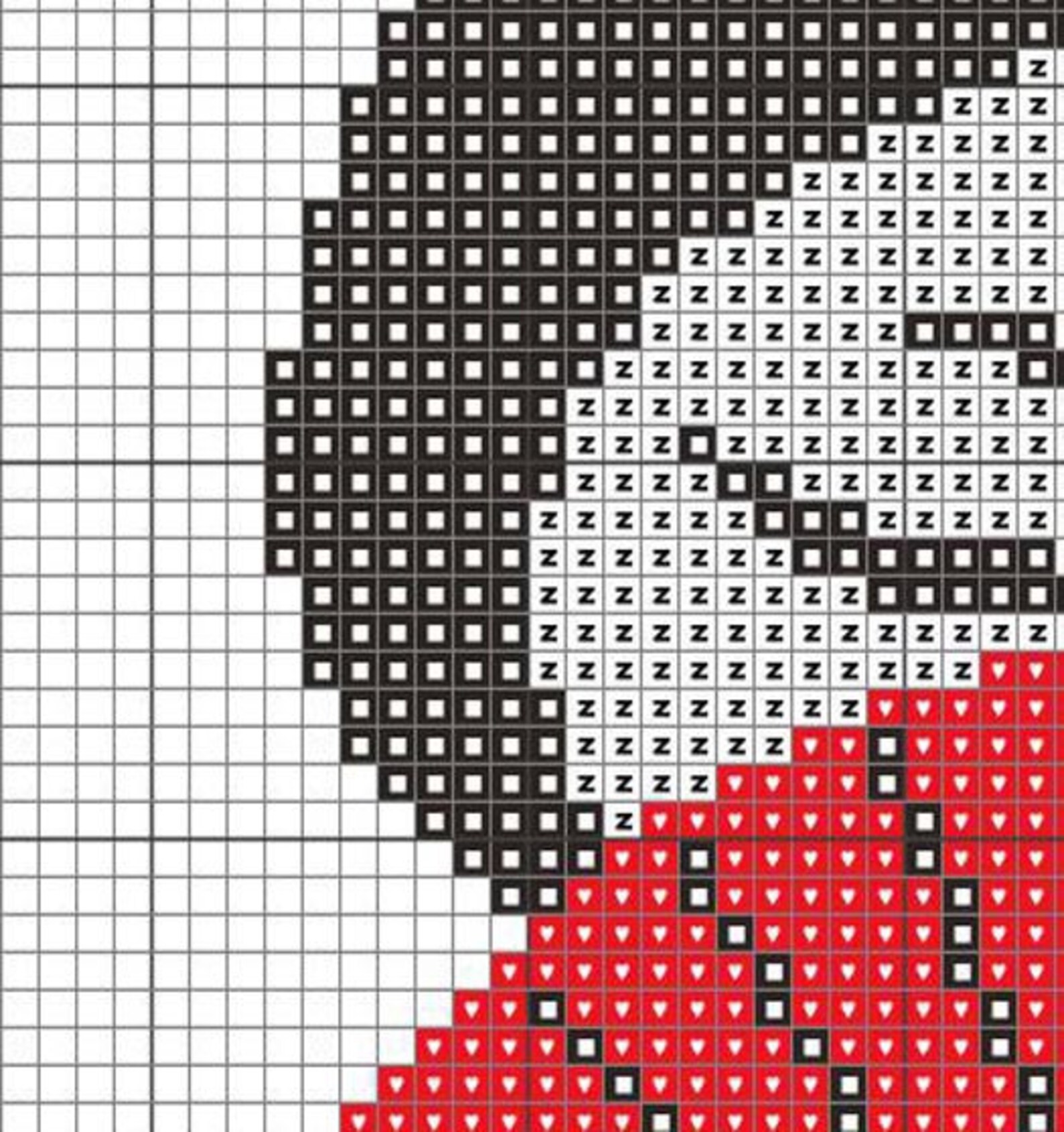 Japanese Geisha Counted Cross Stitch Pattern PDF Cross Etsy