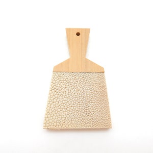 YuiSenri Sushi Chef's tool, Handmade Shark Skin Wasabi Grater,Made in Japan image 3