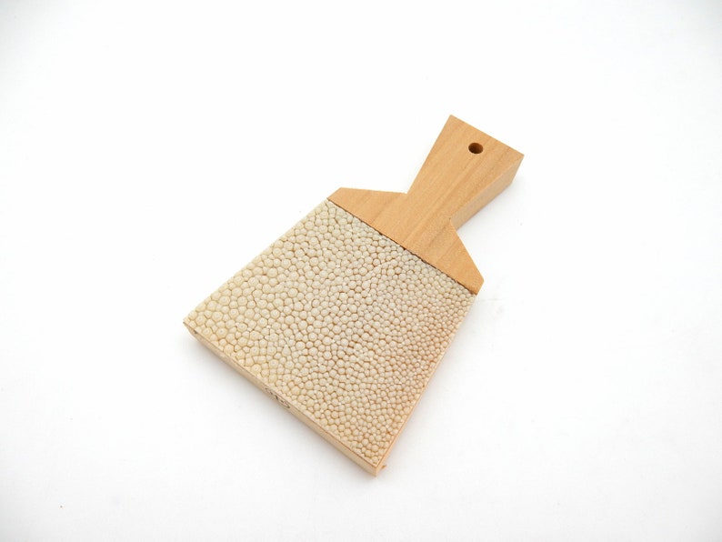 YuiSenri Sushi Chef's tool, Handmade Shark Skin Wasabi Grater,Made in Japan image 2