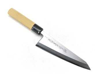 Yoshihiro AOGASUMI Garasuki – Yasuki Blue Steel #2 (Aogami #2) Hongasumi Finish Poultry Butchery Knife