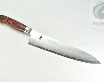 Yoshihiro VG-10 17 Layers Damascus Gyuto 210 mm/8.3"