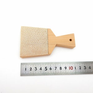 YuiSenri Sushi Chef's tool, Handmade Shark Skin Wasabi Grater,Made in Japan 11 cm