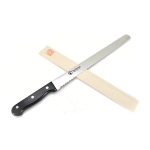 YuiSenri 8A Mo.V Steel INOX Wave Bread Knife 300 mm/11.8”