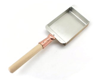 YuiSenri Japanese Chef&#39;s tool, ALL Handmade Copper Tamagoyaki Pan for Japanese Rolled Omelet, Made in Japan