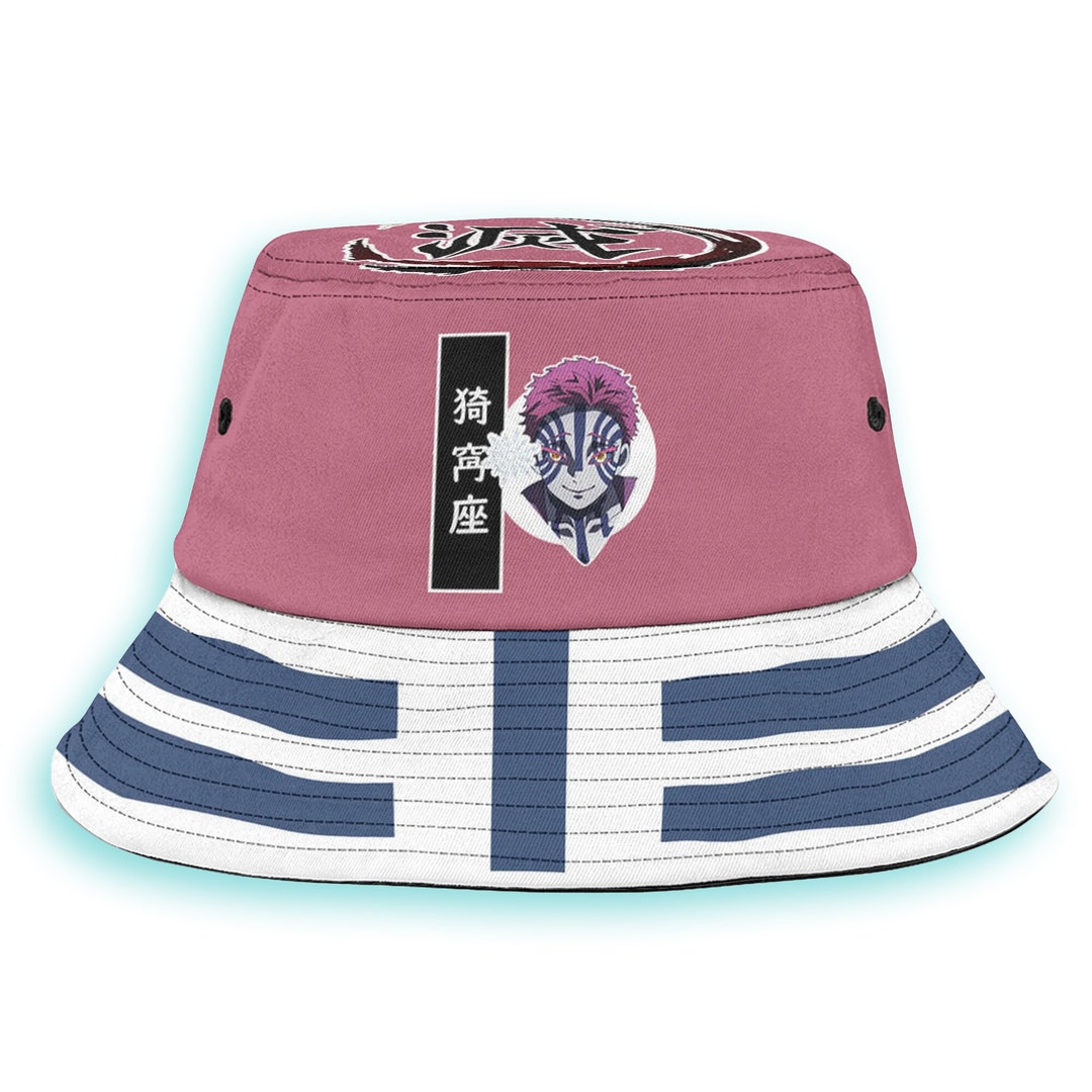 Akaza Anime Bucket Hat Etsy