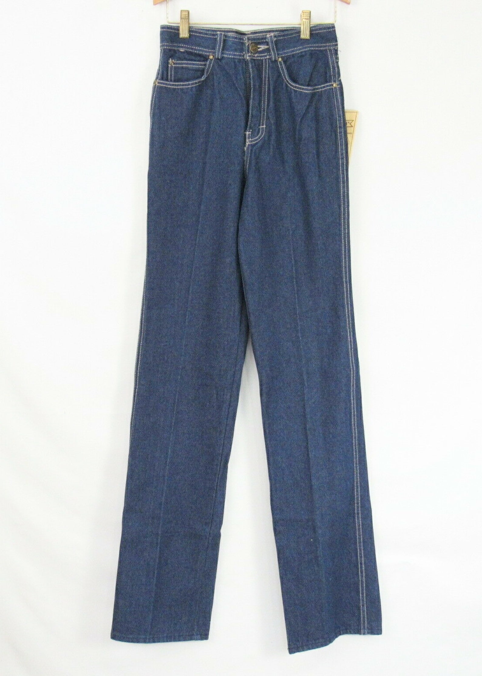 Mens 1980s Jeans 28x36 ACTUAL 26x35 Straight Leg 80s Vintage Etsy