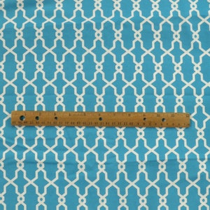 BTY Turquoise Geometric Fabric Quilting Cotton