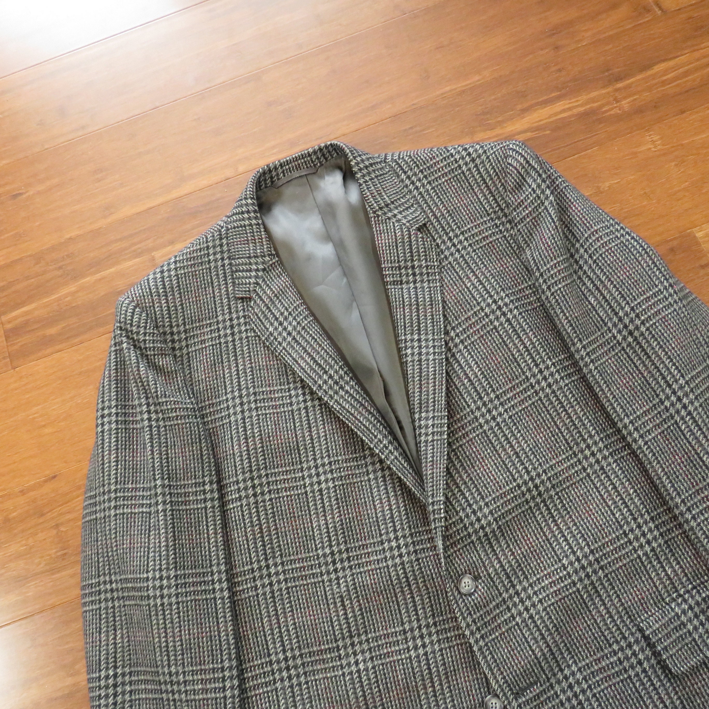 1960s Madras Jacket - Etsy