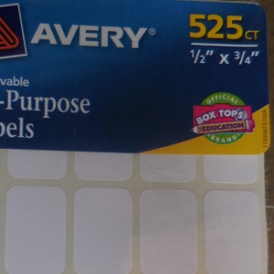 300 Price LABELS Removable Self Adhesive Pricing Yellow Color ...