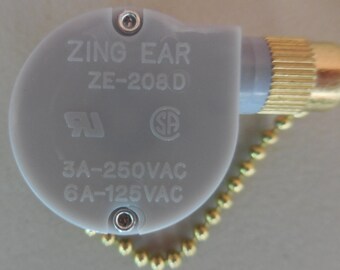 Zing Ear Ze 208s E89885 Ceiling Fan Pull Chain 3 Speed