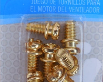 Harbor Breeze Motor Screws 10 Pack Black Ceiling Fan Universal Etsy