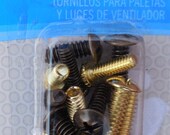 FAN Light and BLADE Screws WESTINGHOUSE assorted sizes and finishes Brass and Antique Brass 77016