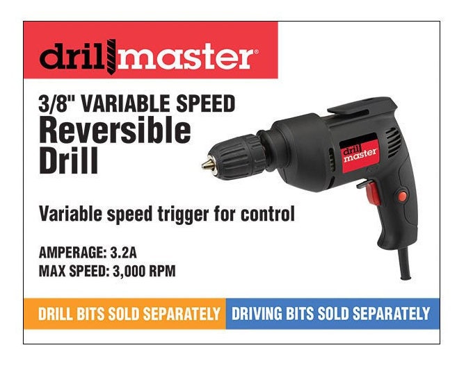 3/8 VARIABLE Speed DRILL Reversible 