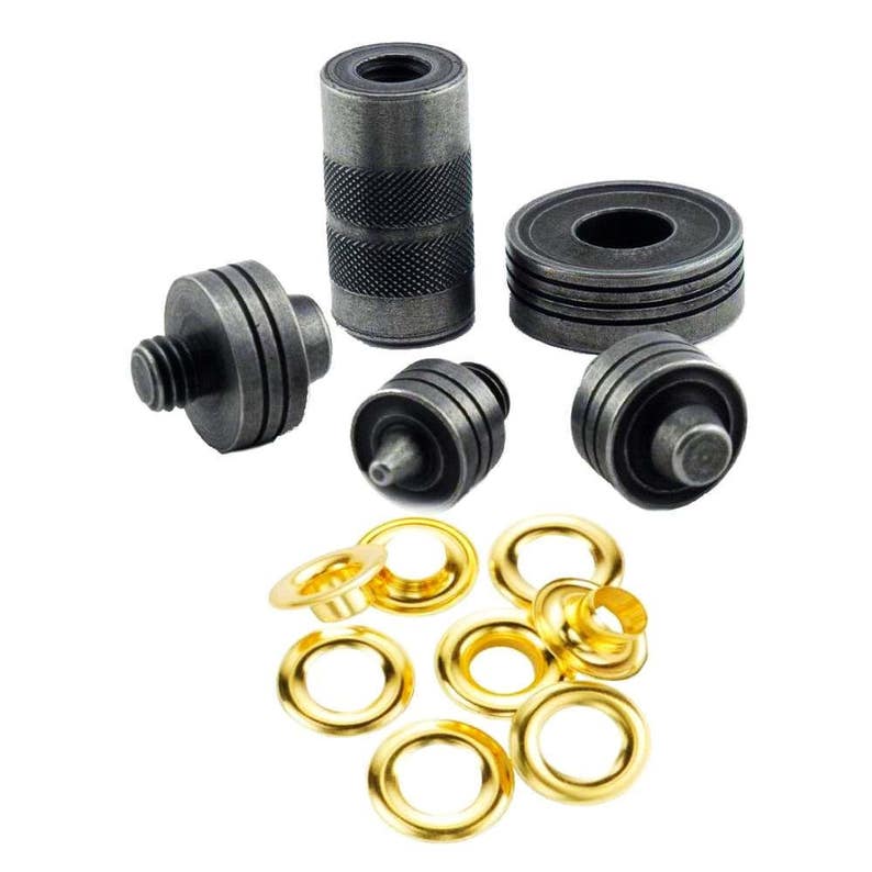 BRASS GROMMET FASTENING Kit with Case 81264 repairing tarps Etsy